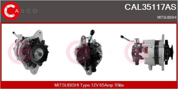 Lichtmaschine CASCO CAL35117AS CASCO CAL35117AS Alternator MITSUBISHI PAJERO 2000 Kosten