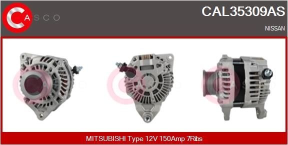 CASCO Alternatore CAL35309AS CASCO CAL35309AS costo Alternatore Nissan Almera B10 originale
