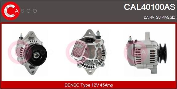 CASCO Alternatore CAL40100AS CASCO CAL40100AS Generatore Piaggio Porter Camion pianale prezzo
