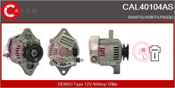 Lichtmaschine CASCO CAL40104AS CASCO CAL40104AS Alternator DAIHATSU HIJET 2010 Kosten