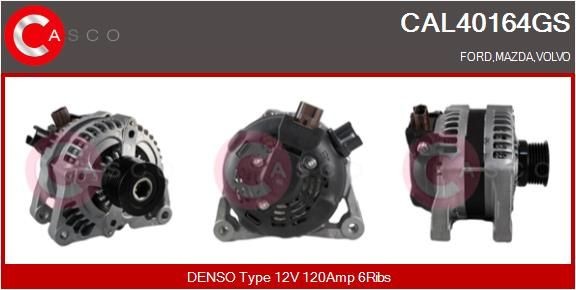 CASCO Alternateur CAL40164GS Volvo V50 Alternateur CASCO CAL40164GS