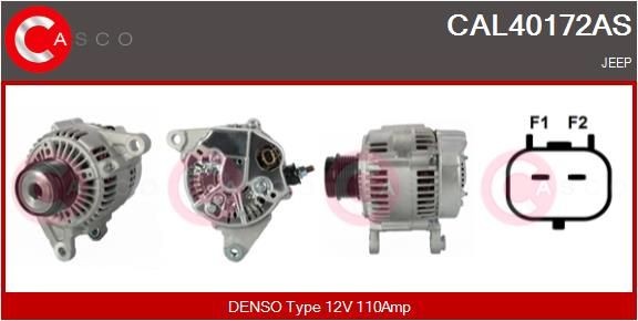 CASCO Ģenerators CAL40172AS Ģenerators CASCO LEXUS CAL40172AS