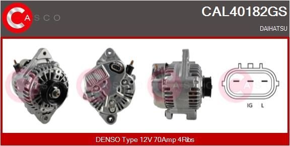 CASCO Alternatore CAL40182GS CASCO CAL40182GS Generatore Daihatsu YRV M2 prezzo