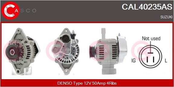CASCO Alternatore CAL40235AS CASCO CAL40235AS Generatore Alto IV (EF) prezzo