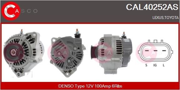 Alternatore CASCO CAL40252AS CASCO CAL40252AS Dinamo Lexus GS 2000