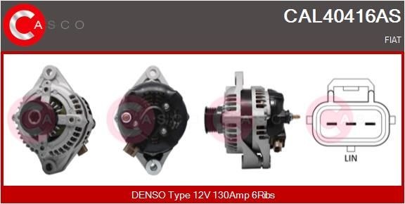 CASCO Alternator CAL40416AS CAL40416AS CASCO alternator for SUBARU FORESTER