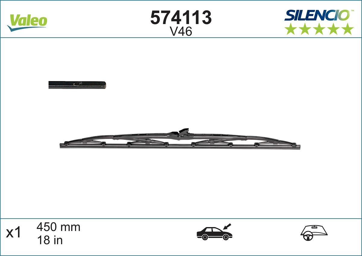 VALEO Vindusvisker 574113 574113 Vindusviskere VALEO BMW i8