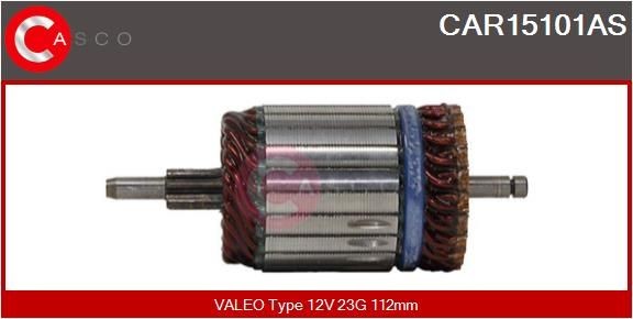 CASCO Anker, starter CAR15101AS Startmotor onderdelen CASCO DACIA CAR15101AS