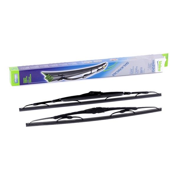 Escova do limpa-vidros VALEO 574290 VALEO SILENCIO PERFORMANCE, SILENCIO CONVENTIONAL SET 574290: Escovas de para brisa Seat LEON 2000