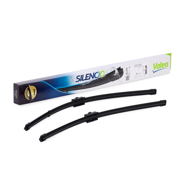 VALEO Limpiaparabrisas 574301 VALEO SILENCIO X.TRM, SILENCIO FLAT BLADE SET 574301 Sistema limpiaparabrisas MAZDA 3 (BK) 2004