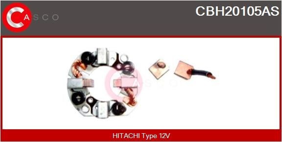 CASCO Houder, koolborstel CBH20105AS CASCO CBH20105AS Koolborstels Nissan Almera Mk2 originele prijs