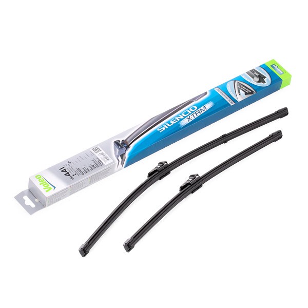 VALEO Pióro wycieraczki 574641 Układ czyszczenia szyb Peugeot 308 2: Pióro wycieraczki VALEO SILENCIO X.TRM, SILENCIO FLAT BLADE SET 574641