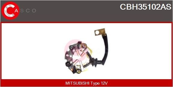 CASCO Suporte, escovas de carvão CBH35102AS CBH35102AS CASCO Escova de carvão, motor de arranque Opel baratos