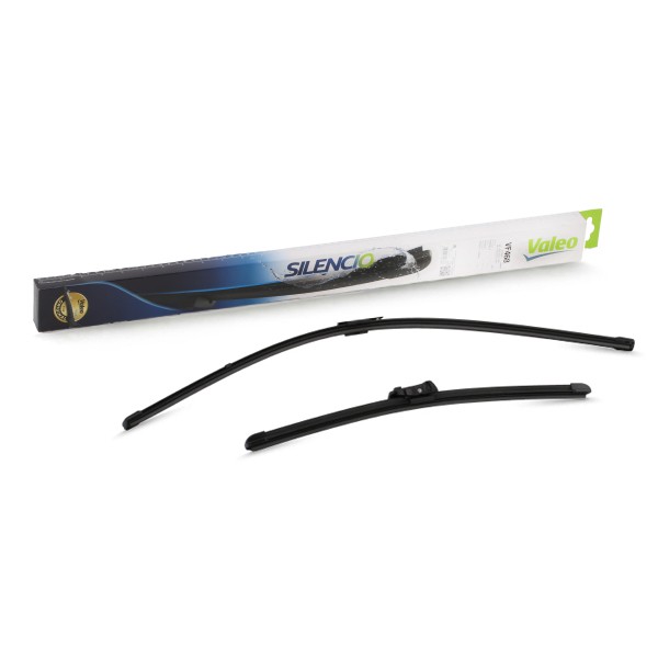 VALEO Ruitenwisser 574668 574668 SILENCIO X.TRM, SILENCIO FLAT BLADE SET Ruitenwissers FORD StreetKA VALEO