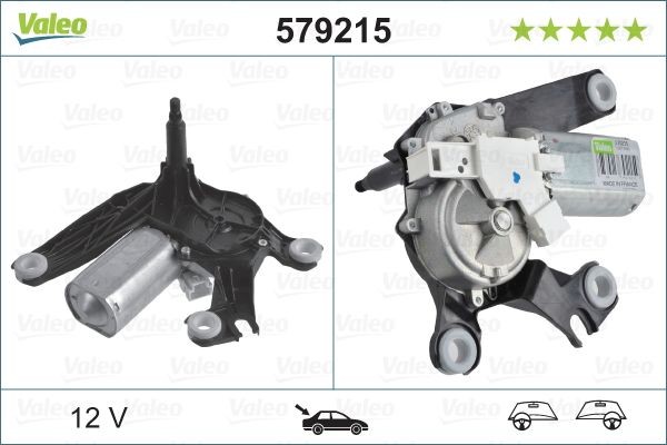 VALEO Μοτέρ υαλοκαθαριστήρα 579215 579215 VALEO Μοτέρ υαλοκαθαριστήρων Peugeot φθηνά
