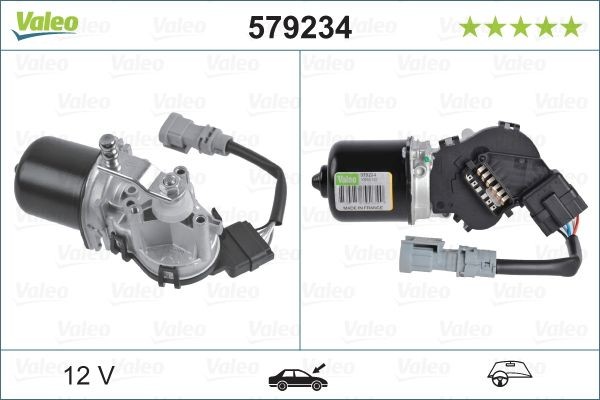 Viskermotor VALEO 579234 VALEO ORIGINAL PART 579234 Bagrudevisker motor RENAULT CLIO 2023