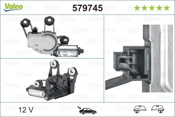 VALEO Motore tergicristallo 579745 VALEO 579745 Motore tergicristallo Land Rover Range Rover 2 prezzo