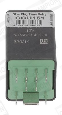 CHAMPION Styreenhed, forvarmningstid CCU151 Relæ forvarmningsanlæg CHAMPION Lancia Y CCU151