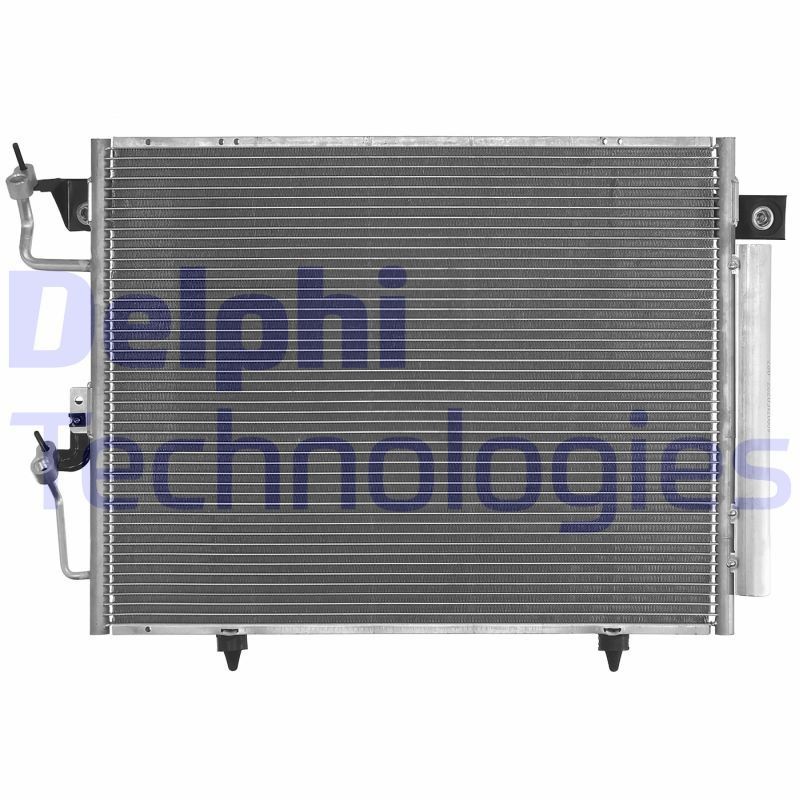 DELPHI Air conditioning condenser CF20157 DELPHI CF20157 MITSUBISHI Pajero / Shogun III Off-Road Convertible (V6_W, V7_W) air conditioner condenser replacement
