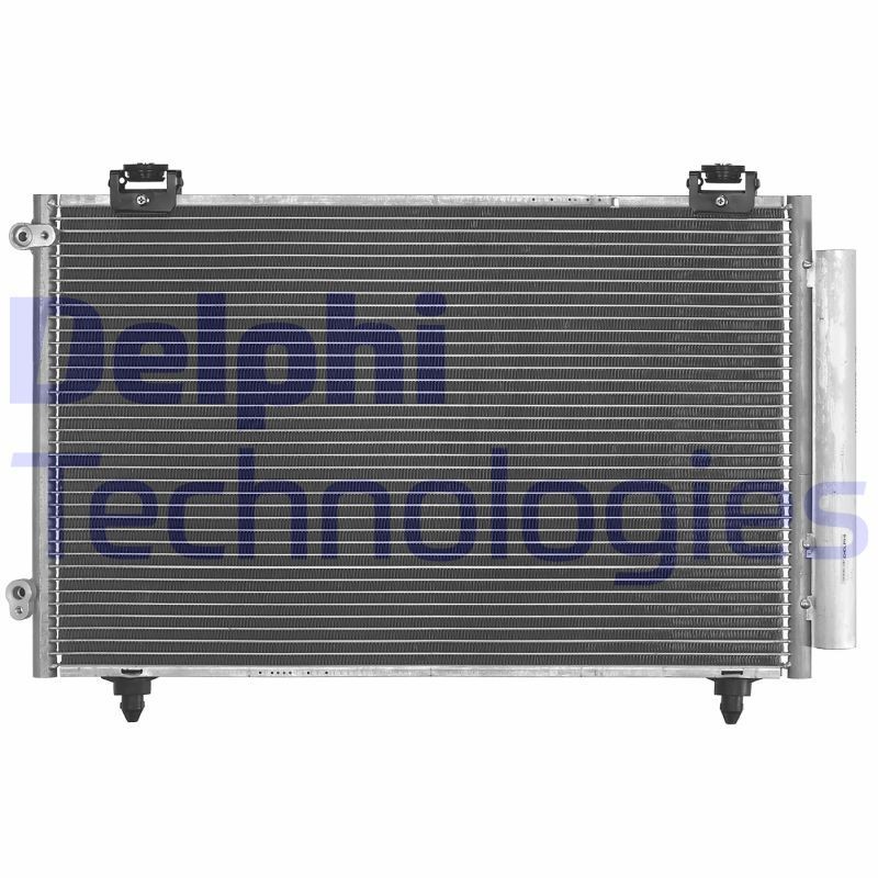 DELPHI Klimakondensator CF20167 Klimakühler DELPHI Toyota AYGO CF20167