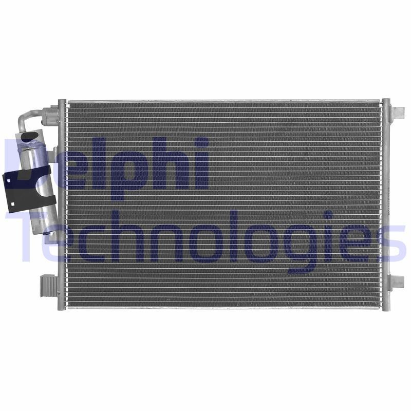 Kondensator, klimaanlegg DELPHI CF20240 DELPHI CF20240: Ac kondenser Jaguar XF 2008