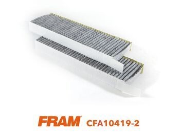 FRAM Kupéfilter CFA10419-2 CFA10419-2 FRAM pollenfilter Toyota LAND CRUISER