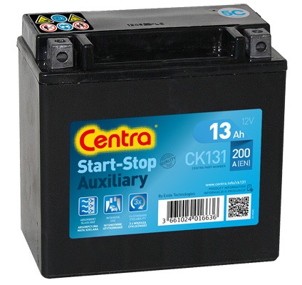 CENTRA Μπαταρία εκκίνησης CK131 CK131 Start-Stop Auxiliary Μπαταρία PORSCHE CAYENNE CENTRA