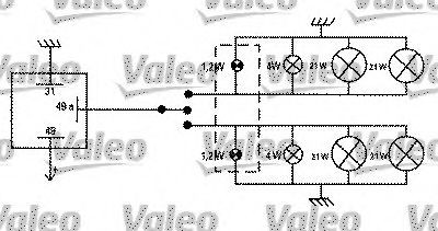 VALEO Intermittenza di lampeggio 641408 641408 costo Relè frecce ALFA ROMEO 156 VALEO