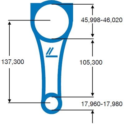 IPSA Μπιέλα CO004600 IPSA CO004600 Μπιέλα Movano Mk2 (B) Van (X62) γνήσια τιμες