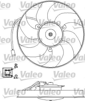 VALEO Ventola radiatore 696191 696191 Ventola radiatore VALEO PEUGEOT RCZ costo
