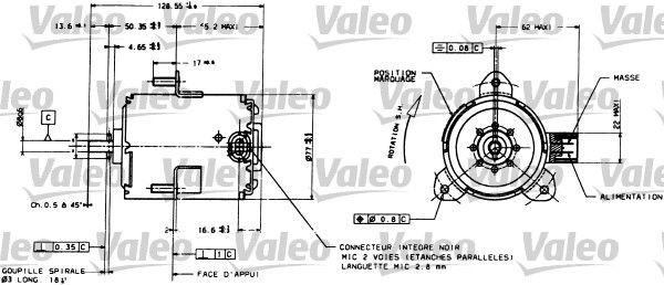 VALEO Electric Motor, radiator fan 698085 PORSCHE CAYENNE VALEO electric motor, radiator fan 698085