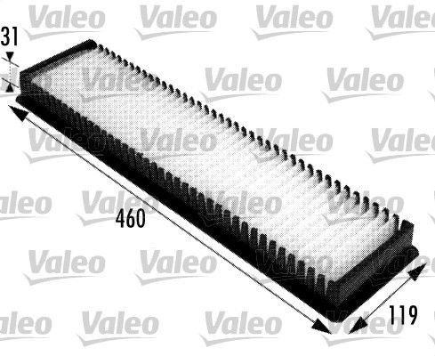 VALEO Filter vnútorného priestoru 698724 VALEO 698724 Kabínový filter Fiat REGATA originálne