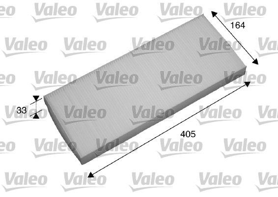 Filtre d'habitacle VALEO 698738 VALEO CLIMFILTER COMFORT 698738 Filtre clim CITROËN C8 2020
