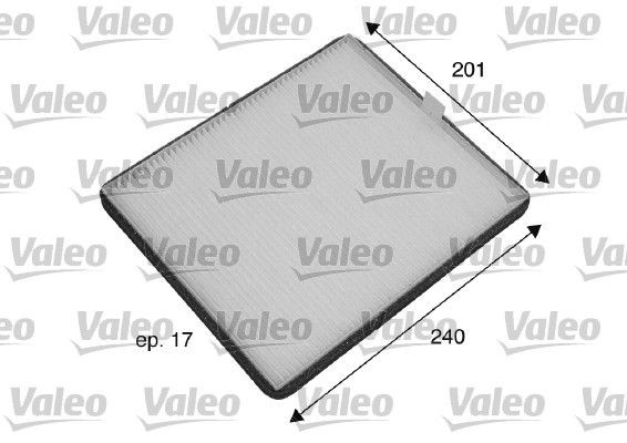 VALEO Suodatin, sisäilma 698773 698773 VALEO CLIMFILTER COMFORT Raitisilmasuodatin Subaru TRIBECA hinta