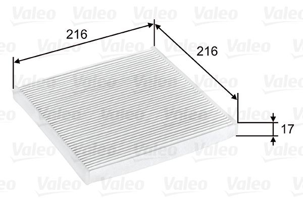 Filtre d'habitacle VALEO 698796 VALEO CLIMFILTER COMFORT 698796 Filtre climatiseur MAZDA MPV 2018