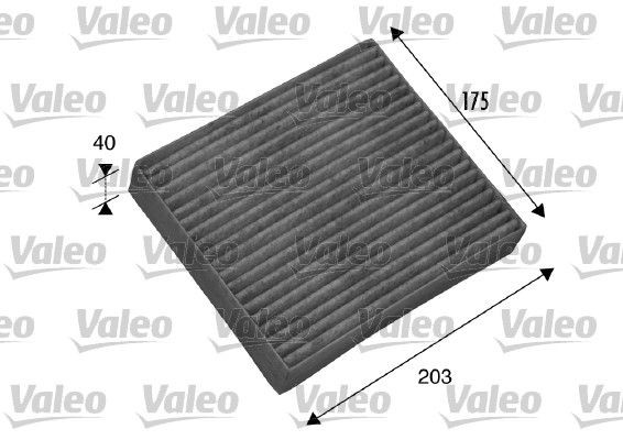 VALEO Φίλτρο, αέρας εσωτερικού χώρου 698802 Φίλτρο καμπίνας VALEO CARISMA 698802 φθηνά