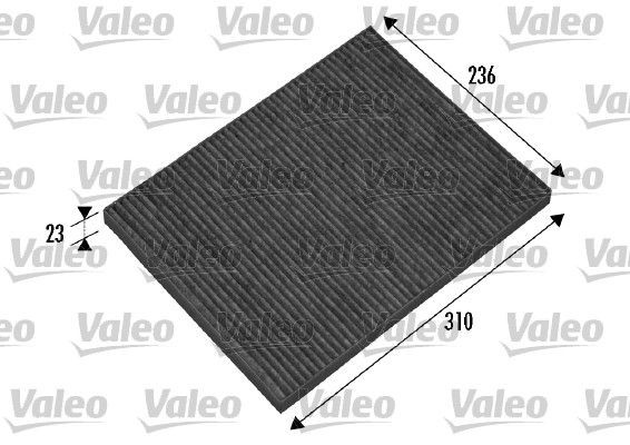 VALEO Kupéfilter 698865 698865 VALEO mikrofilter CHRYSLER GRAND VOYAGER