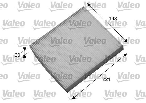 Interieurfilter VALEO 698869 VALEO CLIMFILTER COMFORT 698869 Koolstoffilter HONDA INSIGHT 2004