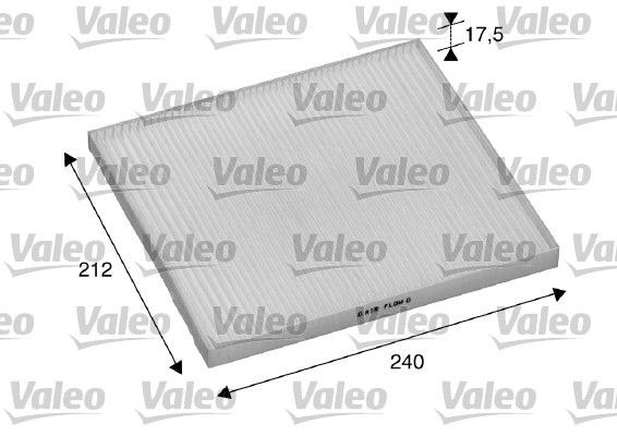 VALEO Filtre d'habitacle 698895 VALEO CLIMFILTER COMFORT 698895 Filtration KIA Cerato Berline (LD) 2005