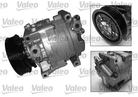 Klimakompressor VALEO 699284 VALEO NEW ORIGINAL PART 699284 AC kompressor FIAT SIENA 2010