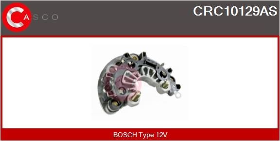 CASCO Rectifier, alternator CRC10129AS CRC10129AS CASCO alternator parts PORSCHE