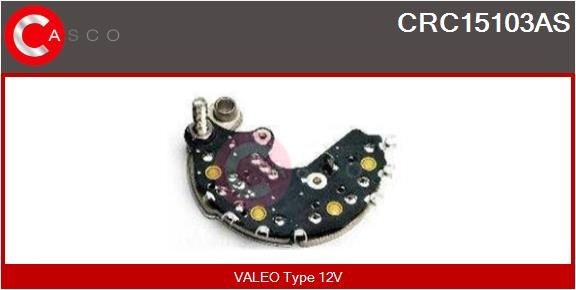 CASCO Raddrizzatore, Alternatore CRC15103AS CASCO CRC15103AS Raddrizzatore, Alternatore