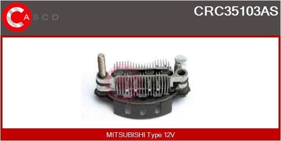 CASCO Seadistaja, generaator CRC35103AS CRC35103AS Üksikosad MAZDA 626 CASCO