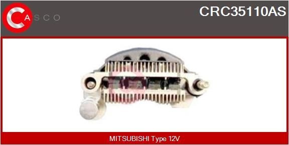 CASCO Taisngriezis, Ģenerators CRC35110AS CASCO CRC35110AS Sastāvdaļas Honda Civic V Coupe par izdevīgu cenu