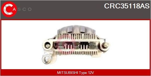 CASCO Pont de diodes, alternateur CRC35118AS CASCO CRC35118AS Composant alternateur MAZDA 323 II Berline (BD) à un prix avantageux