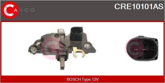 CASCO Alternator Regulator CRE10101AS Volkswagen CADDY CASCO alternator regulator CRE10101AS