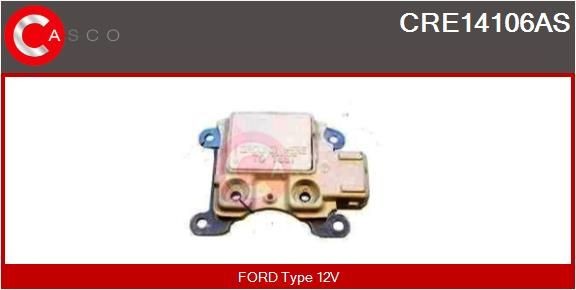 Generatorregulator CASCO CRE14106AS CASCO CRE14106AS: Laderelæ Ford MONDEO 1999