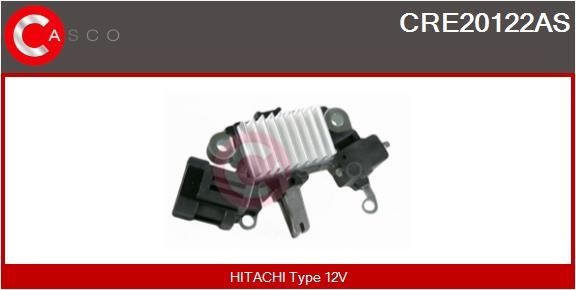 CASCO Generatorregulator CRE20122AS Laderelæ CASCO PORSCHE CRE20122AS