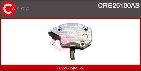 CASCO Generatorregulator CRE25100AS Alternator regulator CASCO PORSCHE CRE25100AS
