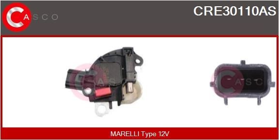 Régulateur d'alternateur CASCO CRE30110AS CASCO CRE30110AS: Régulateur de tension d'alternateur Ford FOCUS 2023